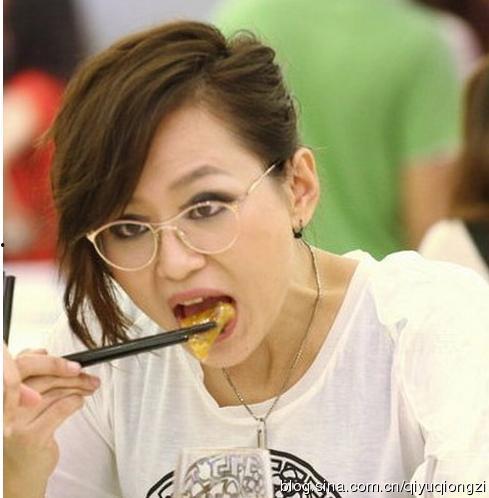 明星吃瓜趣事图片